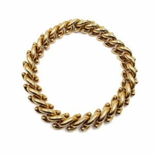 Braided Gold Necklace