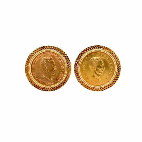 Cuban Coin Cufflinks