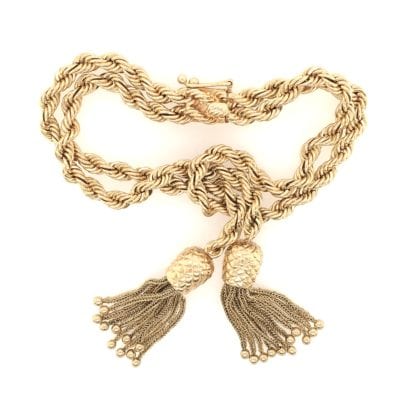 Tassel Ropework Chain Bracelet