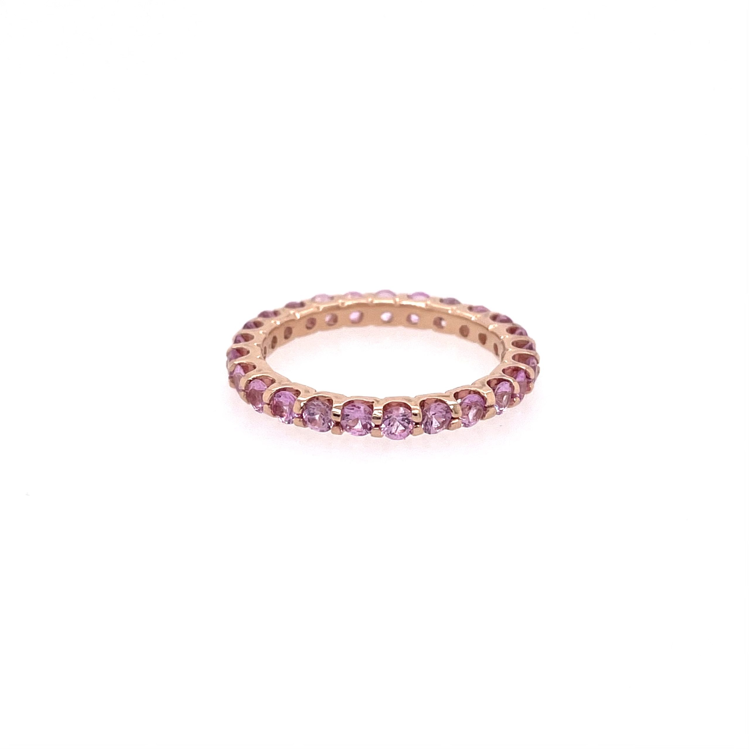 Pink Sapphire Rose Gold Ring | $0 CDB Jewelry