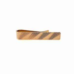 Cartier Gold Wave Tie Bar