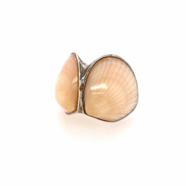 1960s Marguerite Stix Clam Shell Ring