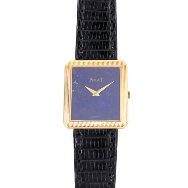 1970s Piaget Gold Lapis Watch