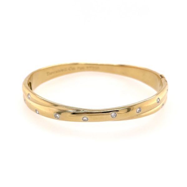 Tiffany "Etoile" Gold Diamond Bracelet