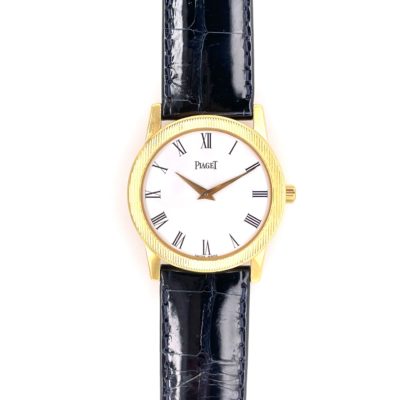 Piaget White Dial Gold Watch