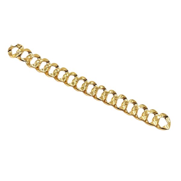 Tiffany Heart Shaped Curb Link Bracelet