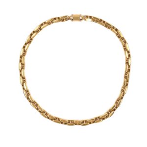 Sauro Gold Cable Chain Necklace