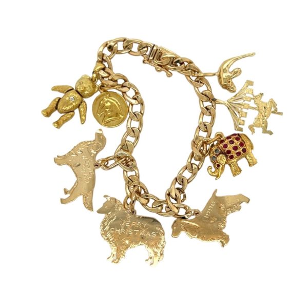 Animal Theme Charm Bracelet
