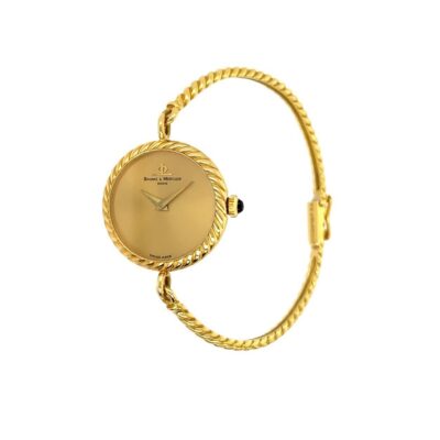 Baume & Mercier Gold Ropetwist Watch