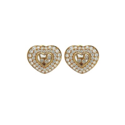 Chopard "Happy Diamonds" Heart Earrings