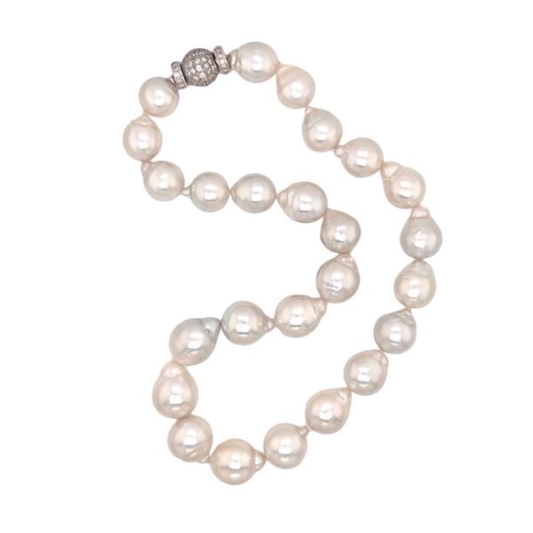 South Sea Pearl Diamond Necklace