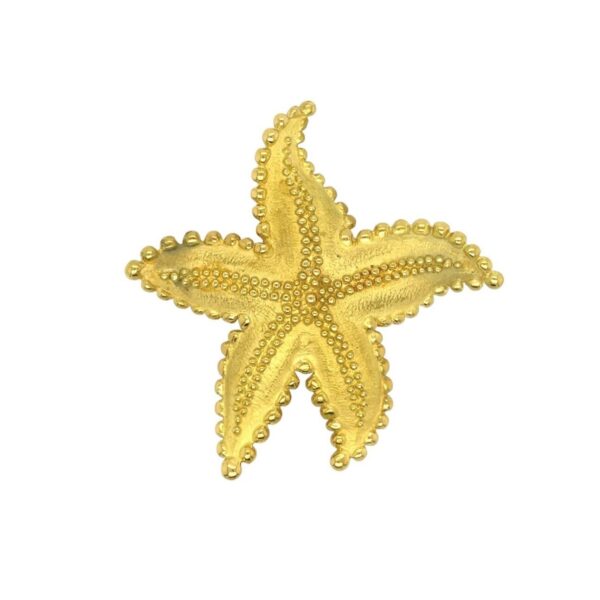 Tiffany Gold Starfish Brooch