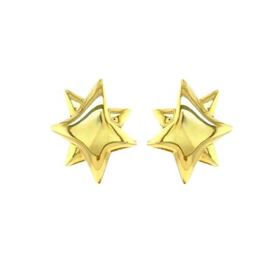 Valentin Magro Gold Star Earrings