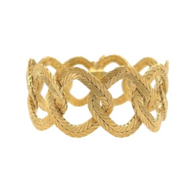 Buccellati Gold Braided Link Bracelet