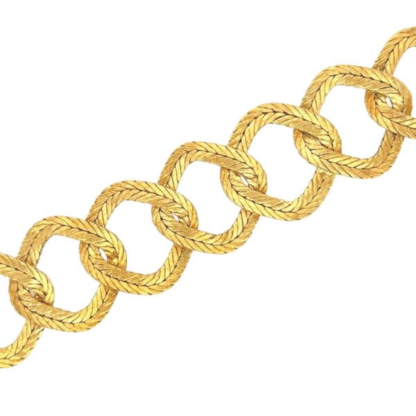 Buccellati Gold Braided Link Bracelet