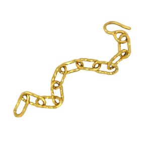 Jean Mahie "Cadene 25" Gold Link Bracelet