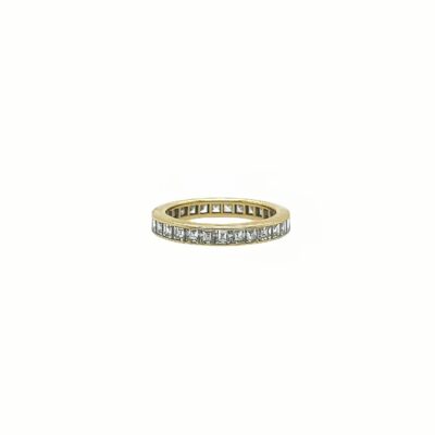 Van Cleef Gold Diamond Band Ring
