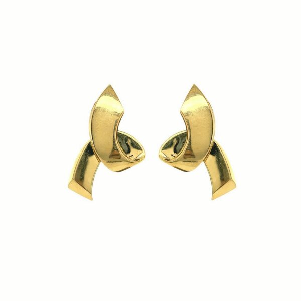 Tiffany Picasso "Ribbon" Gold Earrings