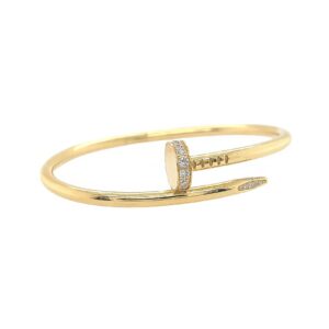 Cartier "Juste un Clou" Gold Diamond Nail Bracelet