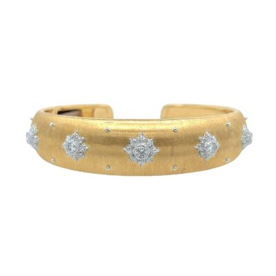 Buccellati "Macri" Yellow Gold Diamond Bracelet