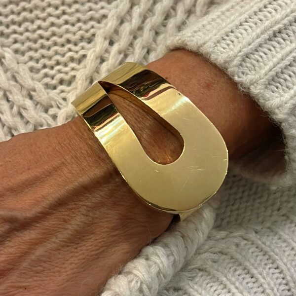 Tiffany Modernist Gold Bracelet
