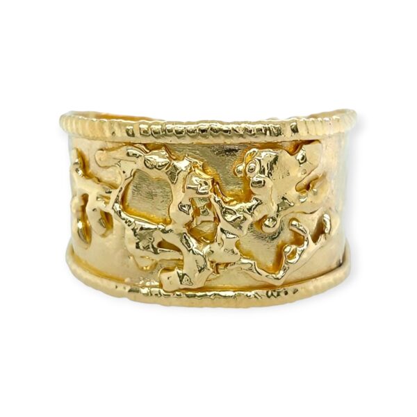 Jean Mahie "Charming Monsters" Gold Cuff Bracelet