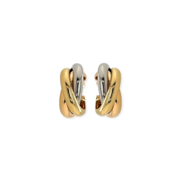 Cartier "Trinity" Tricolor Gold Earrings