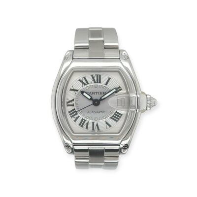 Cartier "Roadster" Stainless Steel Watch